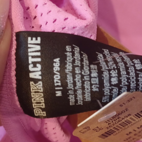 NWT PINK Active Victoria's Secret Breathable/Seamless PINK Tank Top - Picture 7 of 12